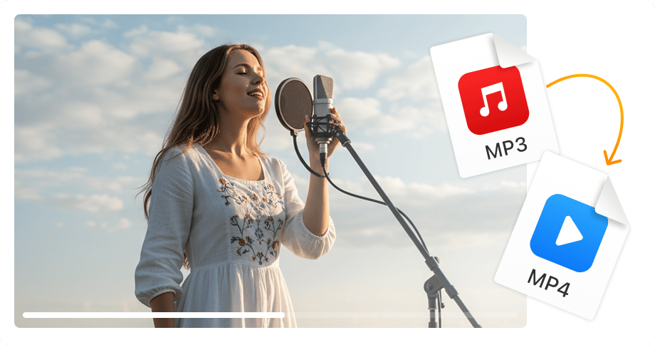 Tải audio lên nền tảng video